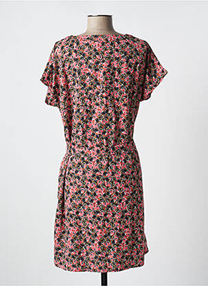 Rochie scurtă mâneci scurte mâneci scurte roz LH femeie