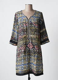 Rochie scurtă mâneci 3/4 mâneci 3/4 negru SOGGO femeie