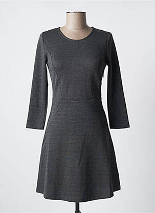Rochie scurtă mâneci lungi mâneci lungi gri JENNYFER femeie