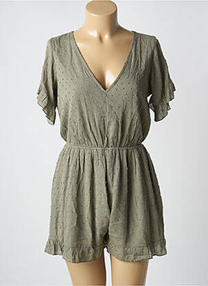 Salopetă scurtă verde MOLLY BRACKEN femeie