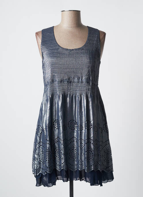 Rochie scurtă albastru FRED SABATIER femeie