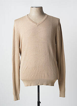 Pulover bej BILLTORNADE bărbat