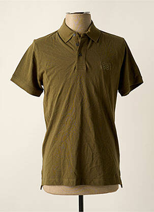 Polo elasticitate mâneci scurte verde CERRUTI 1881 bărbat