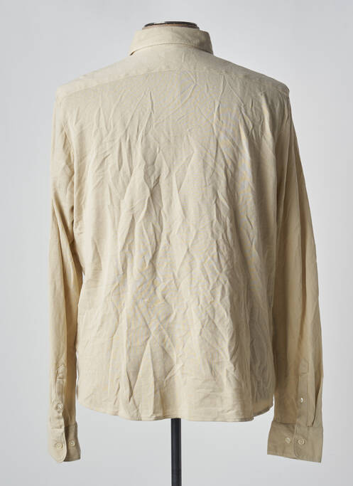 Cămașă cu mâneci lungi bej FACONNABLE bărbat