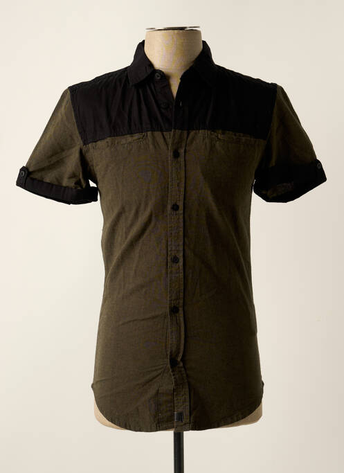 Cămașă cu mâneci scurte verde LIBERTO bărbat