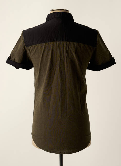 Cămașă cu mâneci scurte verde LIBERTO bărbat