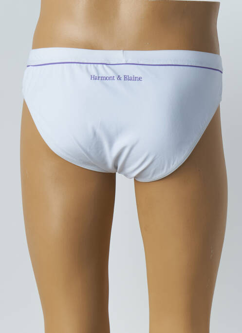 Slip de baie alb HARMONT & BLAINE bărbat