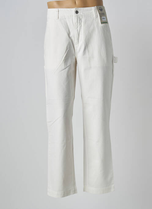 Pantalon drept alb DOCKERS bărbat