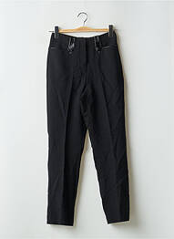 Pantalon 7/8 talie înaltă talie înaltă negru THE KOOPLES femme