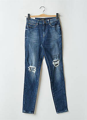 Blugi cu croială slim albastru GUESS femeie