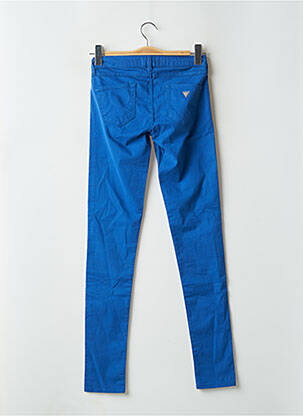 Pantalon slim talie joasă talie joasă albastru GUESS femeie