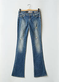 Blugi bootcut elasticitate talie joasă albastru GUESS femeie