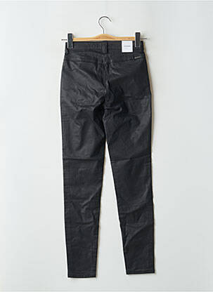 Pantalon slim talie înaltă talie înaltă negru GUESS femeie