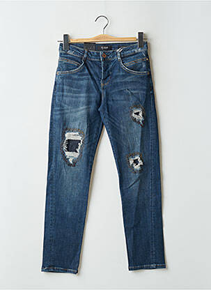 Blugi cu croială slim albastru GUESS femeie