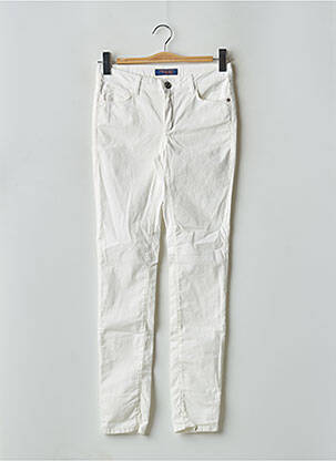 Pantalon slim talie joasă talie joasă bej TRUSSARDI JEANS femeie