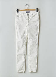 Pantalon slim talie joasă talie joasă bej TRUSSARDI JEANS femeie