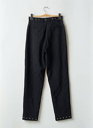 Pantalon drept croială morcov talie înaltă negru THE KOOPLES femeie