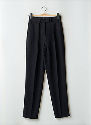Pantalon drept croială morcov talie înaltă negru THE KOOPLES femeie