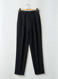 Pantalon drept țesătură crep talie înaltă negru THE KOOPLES femme