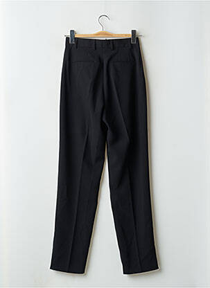 Pantalon drept croială morcov talie înaltă negru THE KOOPLES femeie