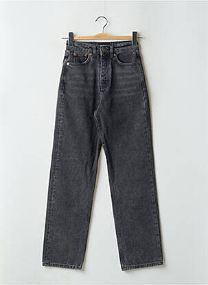 Blugi cu croială dreaptă negru THE KOOPLES femeie