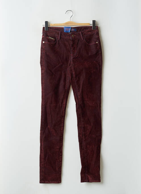 Pantalon slim roșu TRUSSARDI JEANS femeie