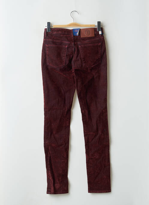Pantalon slim roșu TRUSSARDI JEANS femeie