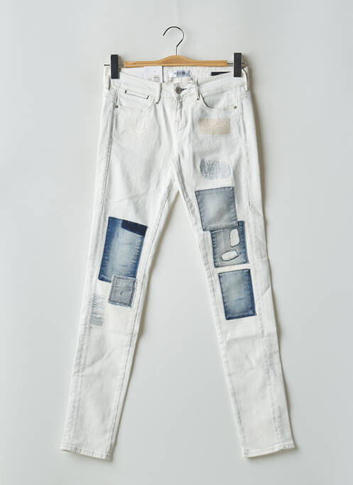 Blugi cu croială slim albastru GUESS femeie