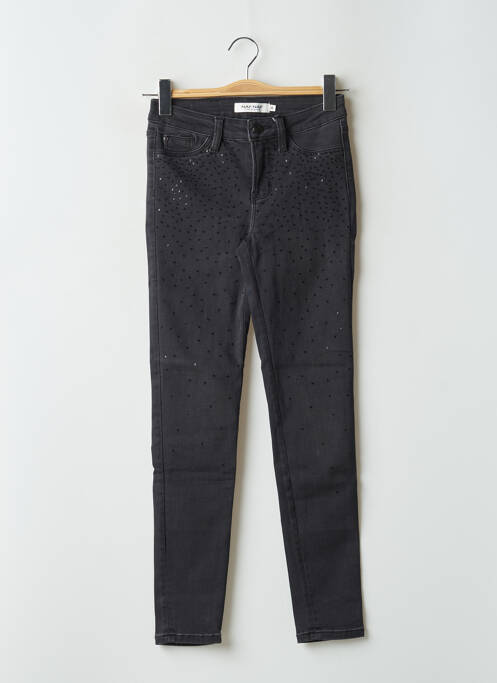 Blugi cu croială slim negru NAF NAF femeie