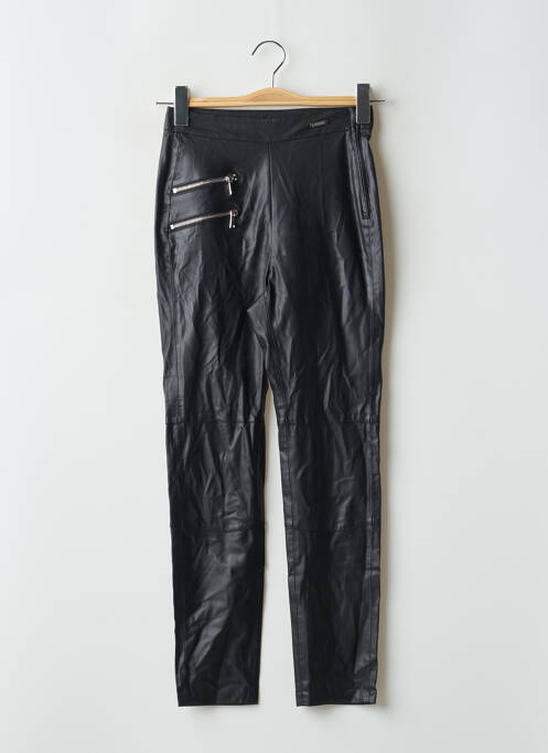 Pantalon drept negru GUESS femeie