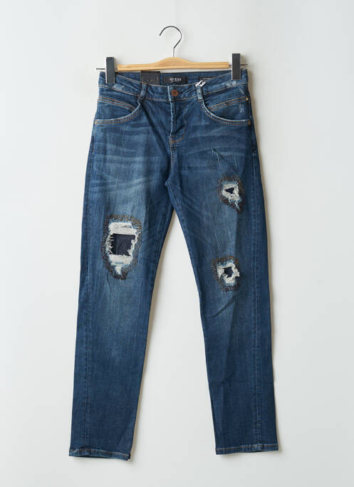 Blugi cu croială slim albastru GUESS femeie