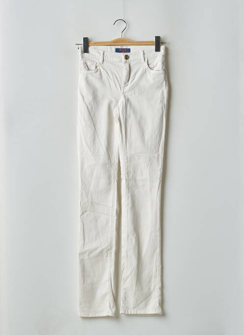 Pantalon slim bej TRUSSARDI JEANS femeie