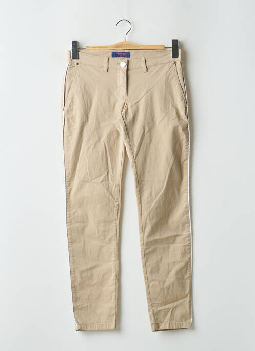 Pantalon chino bej TRUSSARDI JEANS femeie