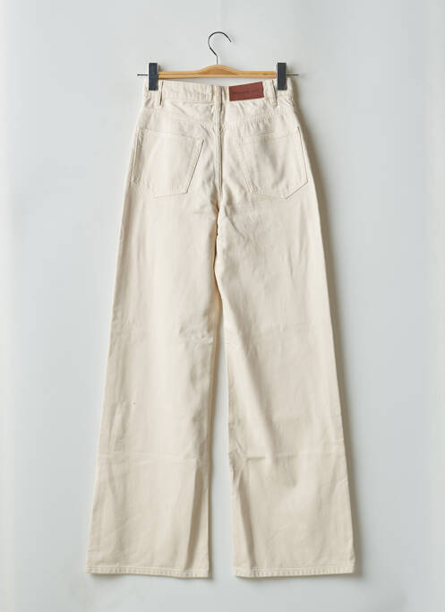 Blugi cu croială evazată bej THE KOOPLES femeie