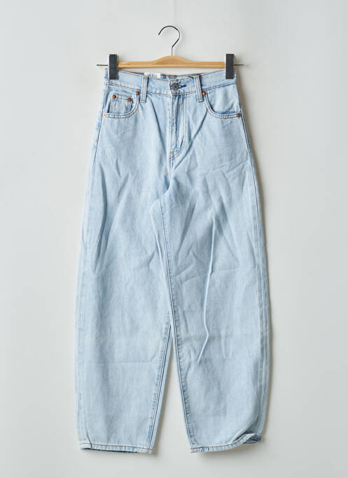 Blugi cu croială dreaptă albastru LEVIS femeie