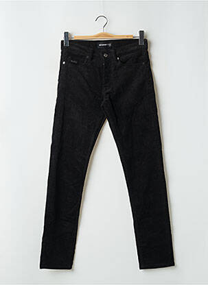 Pantalon slim țesătură catifea mărime normală negru THE KOOPLES bărbat