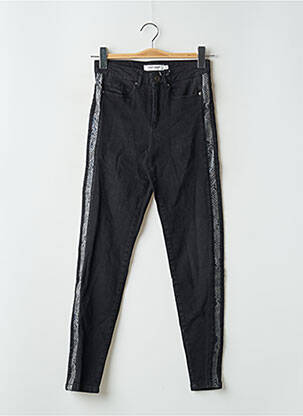 Blugi skinny talie înaltă talie înaltă negru NAF NAF femeie
