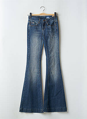 Blugi cu croială evazată albastru BSB femeie