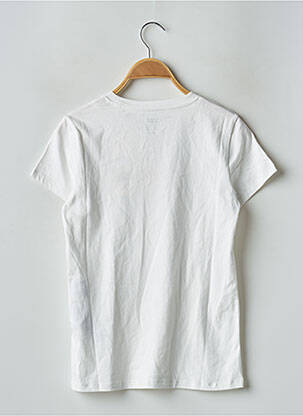 Tricou serigrafie mâneci scurte alb LEVI'S femeie