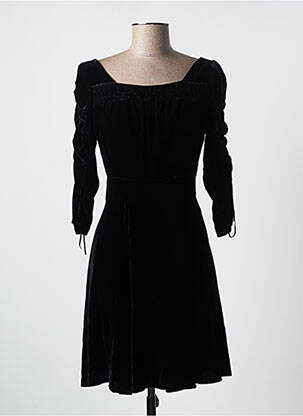 Rochie scurtă mâneci 3/4 mâneci 3/4 negru THE KOOPLES femeie