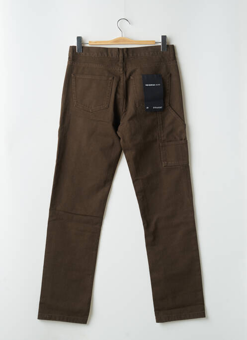 Blugi cu croială dreaptă maro THE KOOPLES bărbat