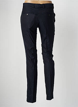 Pantalon drept închidere cu fermoar sub clapetă cu cârlig mărime normală albastru THE KOOPLES femeie