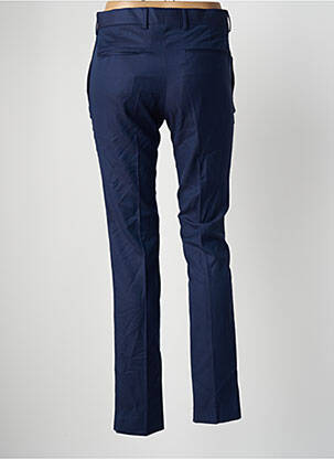 Pantalon drept închidere cu fermoar sub clapetă cu cârlig mărime normală albastru THE KOOPLES femeie