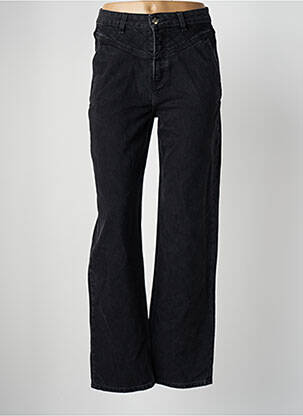 Blugi cu croială dreaptă negru THE KOOPLES femeie