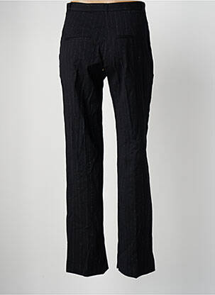 Pantalon drept închidere cu fermoar sub clapetă cu cârlig mărime normală negru THE KOOPLES femeie