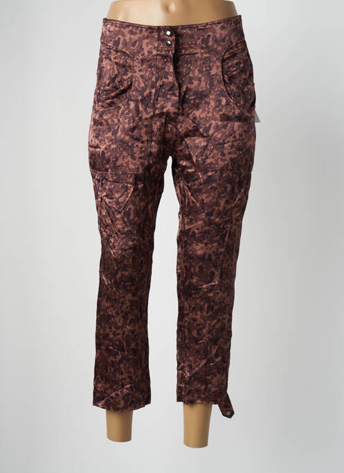 Pantalon trei sferturi maro THE KOOPLES (SPORT) femeie