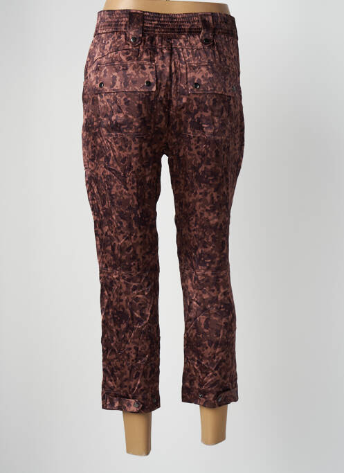 Pantalon trei sferturi maro THE KOOPLES (SPORT) femeie