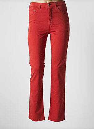 Pantalon slim talie înaltă talie înaltă portocalie COMPTOIR DES COTONNIERS femeie