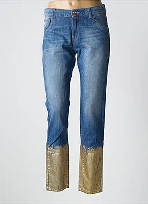 Blugi cu croială slim elasticitate mărime normală albastru TRUSSARDI JEANS femeie