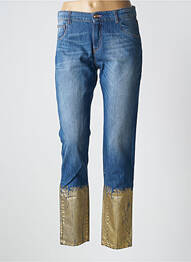 Blugi cu croială slim elasticitate mărime normală albastru TRUSSARDI JEANS femeie